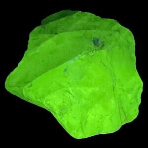 Clear Translucent‎ Art Glass Cullet Glowing Manganese Slag Glass #5GX71